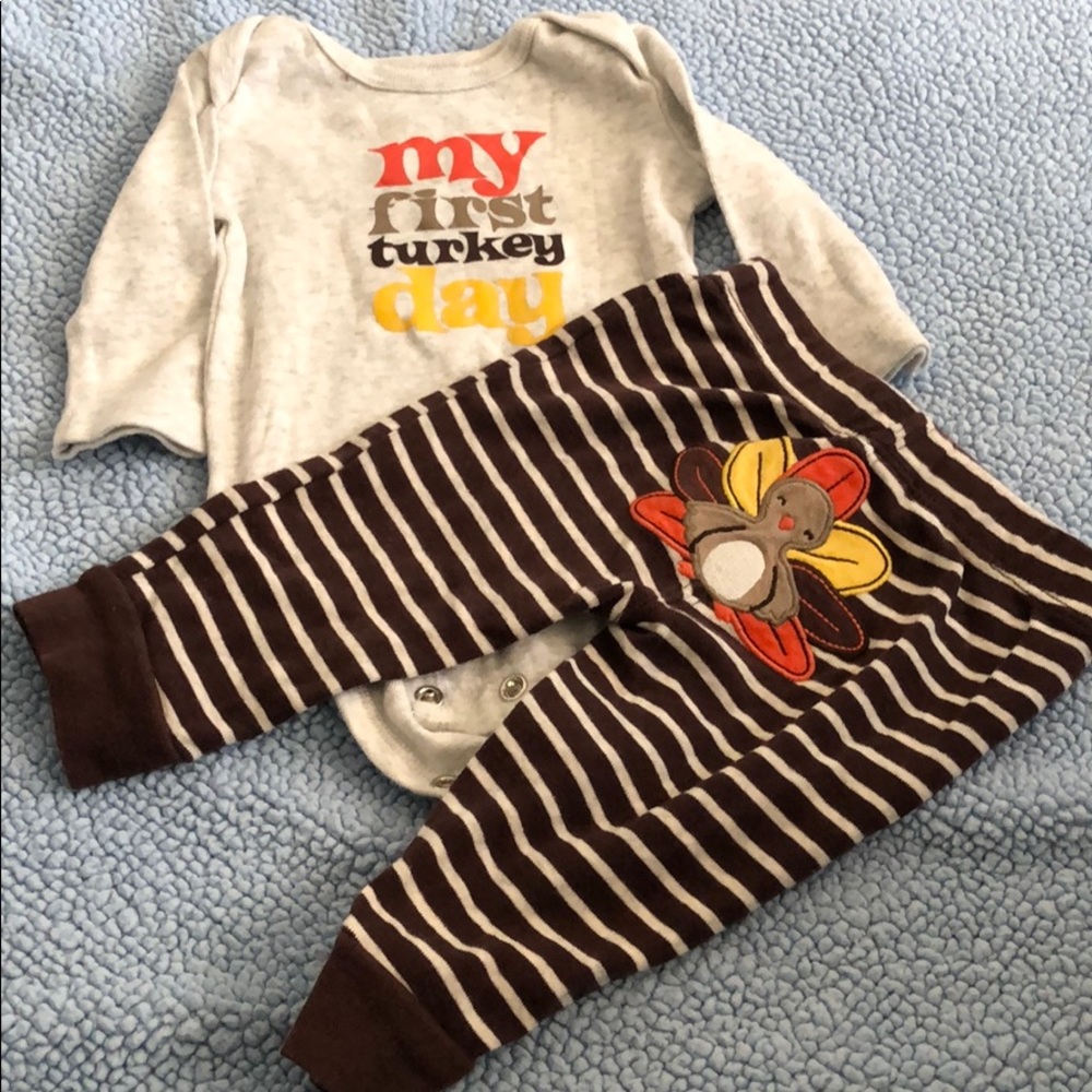 Carters 3 month thanksgiving outfit
